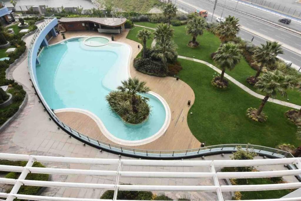 Lux 2 Room Suite Apartment With Seaview In Center Istanbul Eksteriør bilde